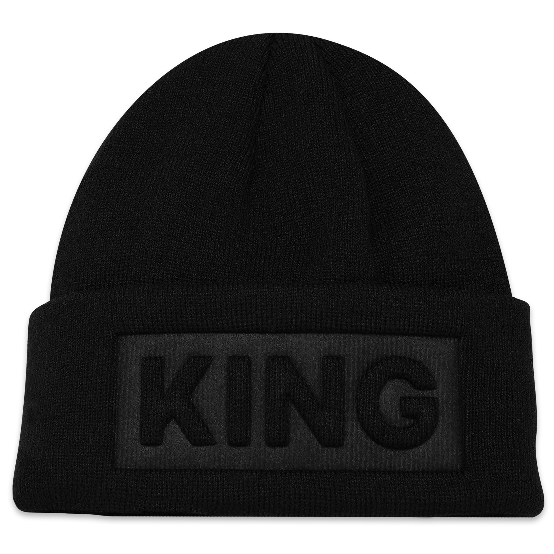 Embossed Knit Hat - Boys