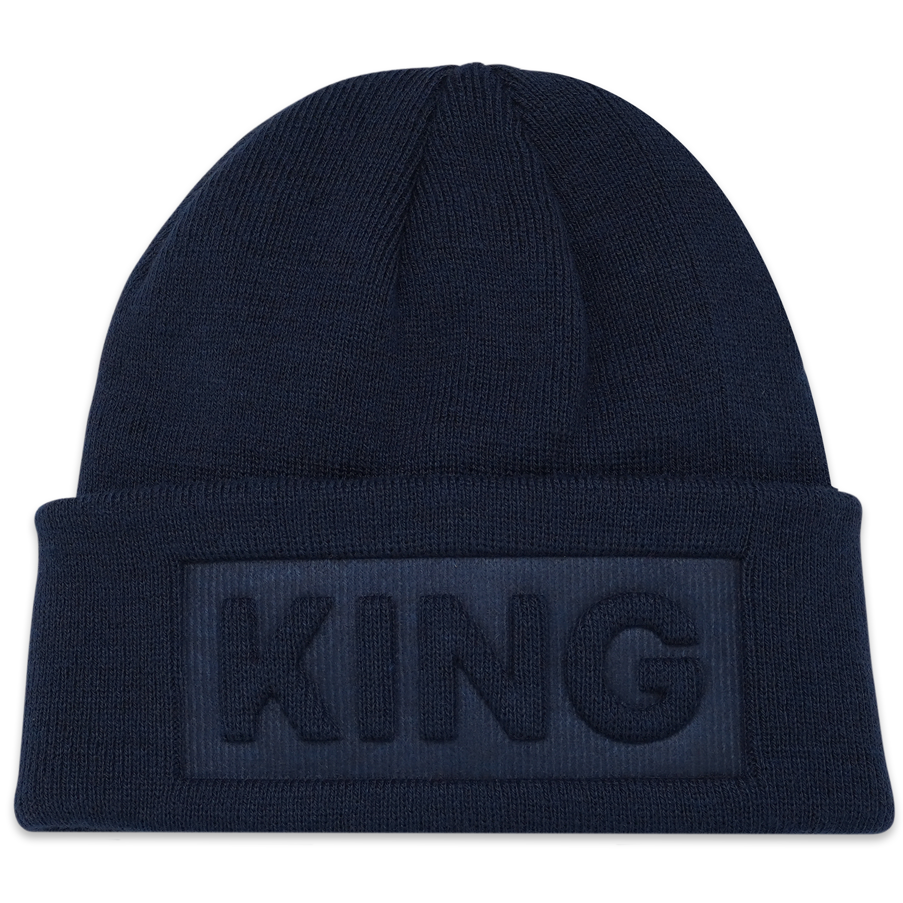 Embossed Knit Hat - Boys