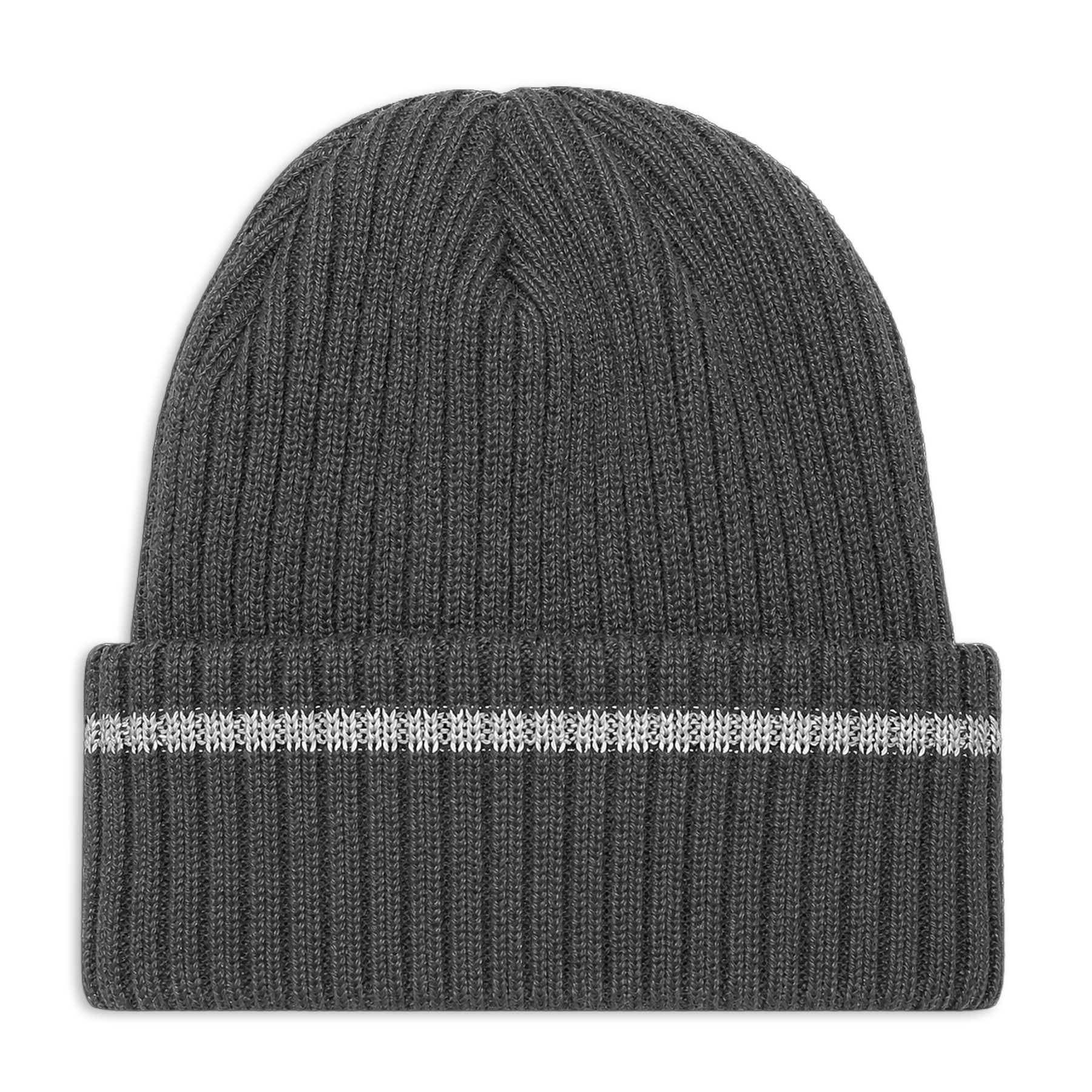 Reflective Ribbed Toque- Boys