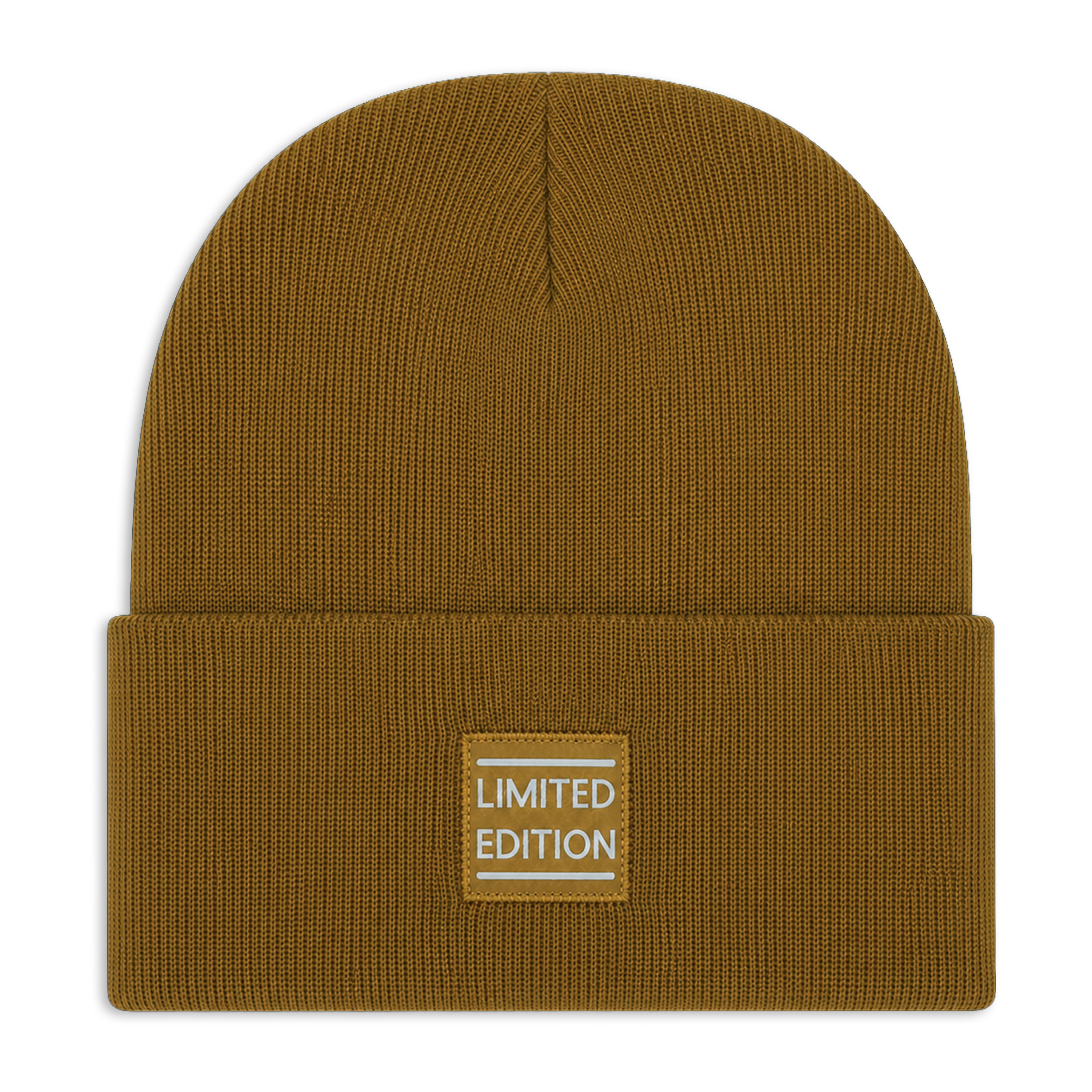 Knit Beanie with Patch - Boys