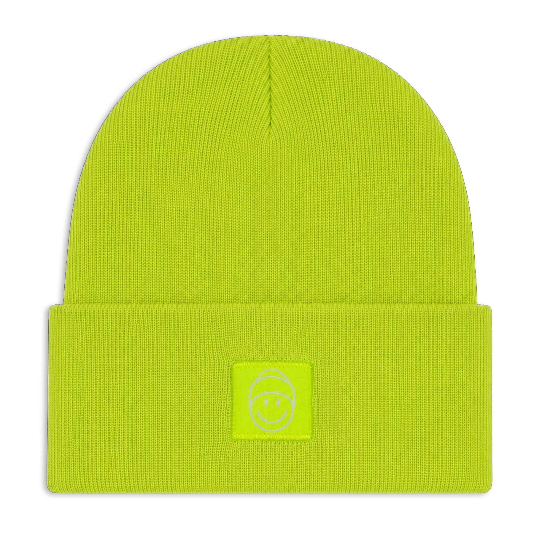 Knit Beanie with Patch - Boys