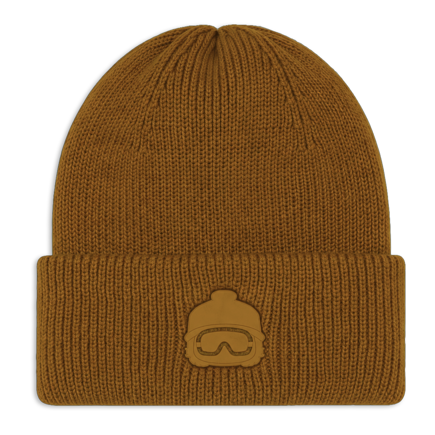 Knit Hat with Sports Patch - Boys