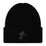 Bonnet en tricot avec écusson sportif - Garçons