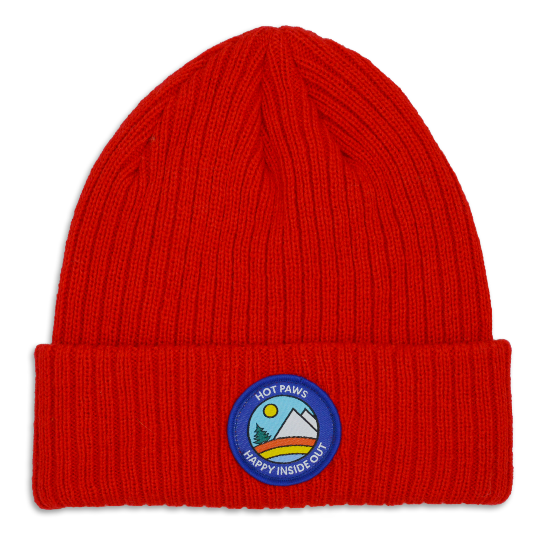Knit Hat with Patch - Children