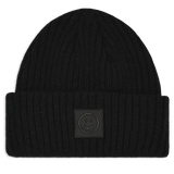 Bonnet en tricot avec écusson smiley - Enfant