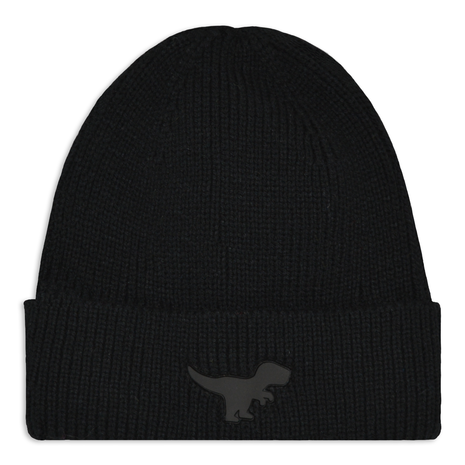 Knit Hat with Trendy Patch - Children