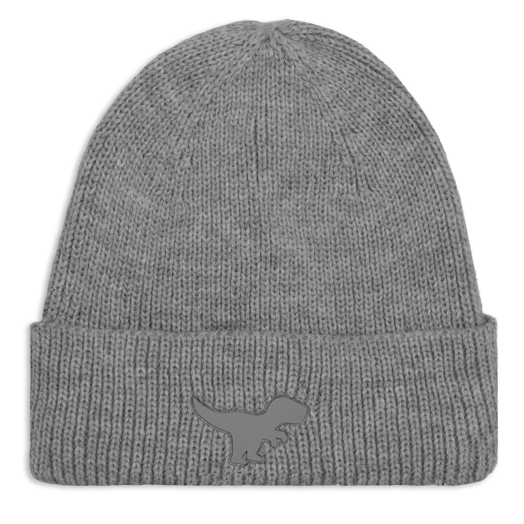 Knit Hat with Trendy Patch - Children