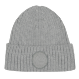 Bonnet en maille côtelée avec patch - Filles