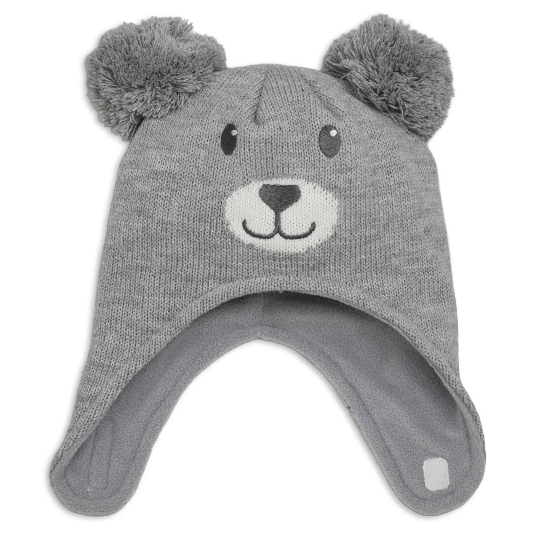 Bonnet ours avec pompons – Bébés