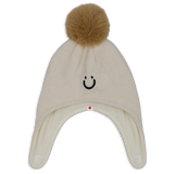 Bonnet Smiley avec pompon - Bébés