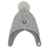 Bonnet Smiley avec pompon - Bébés