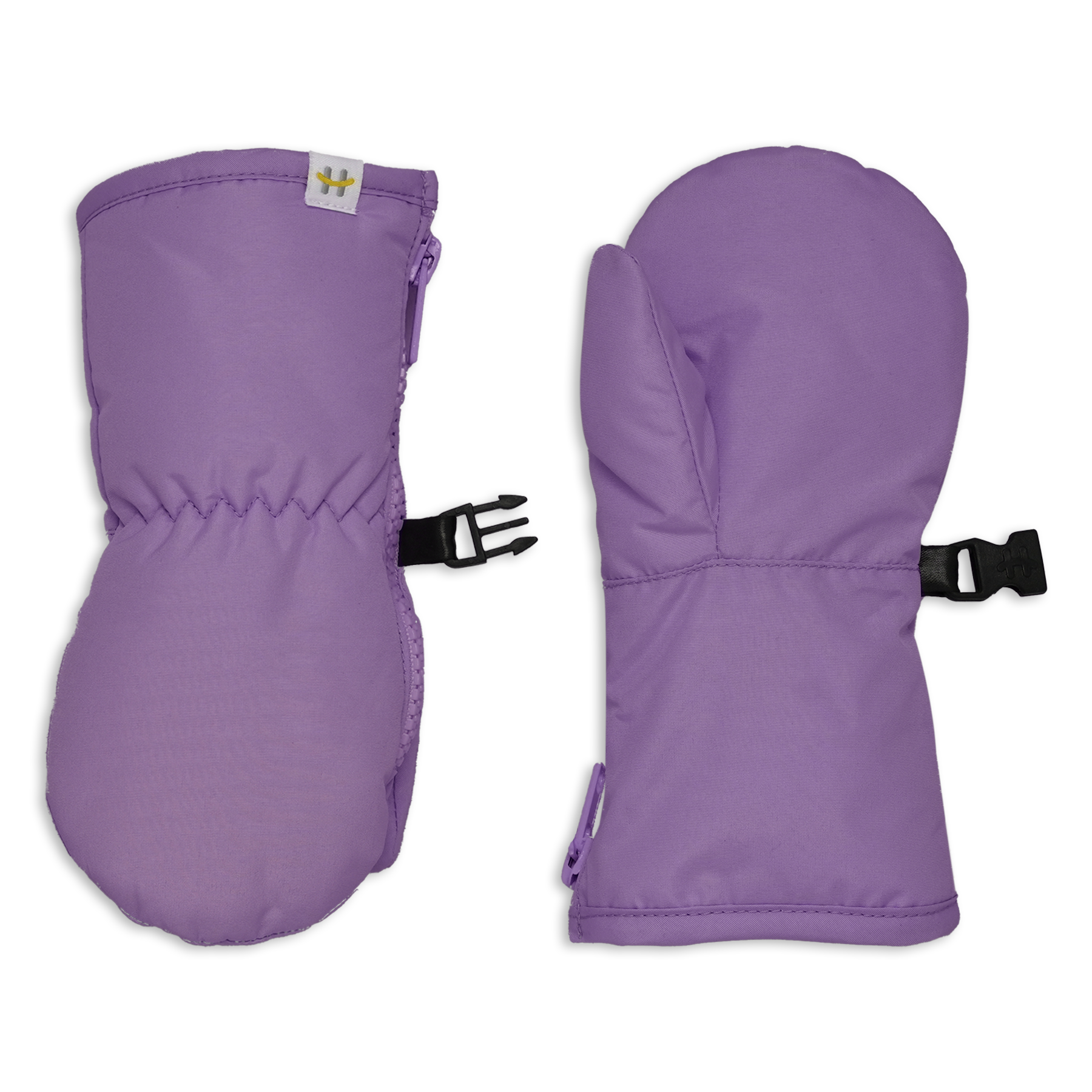 Long Cuff Zipper Mitts - Infants