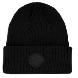 Bonnet en tricot avec écusson brodé – Homme