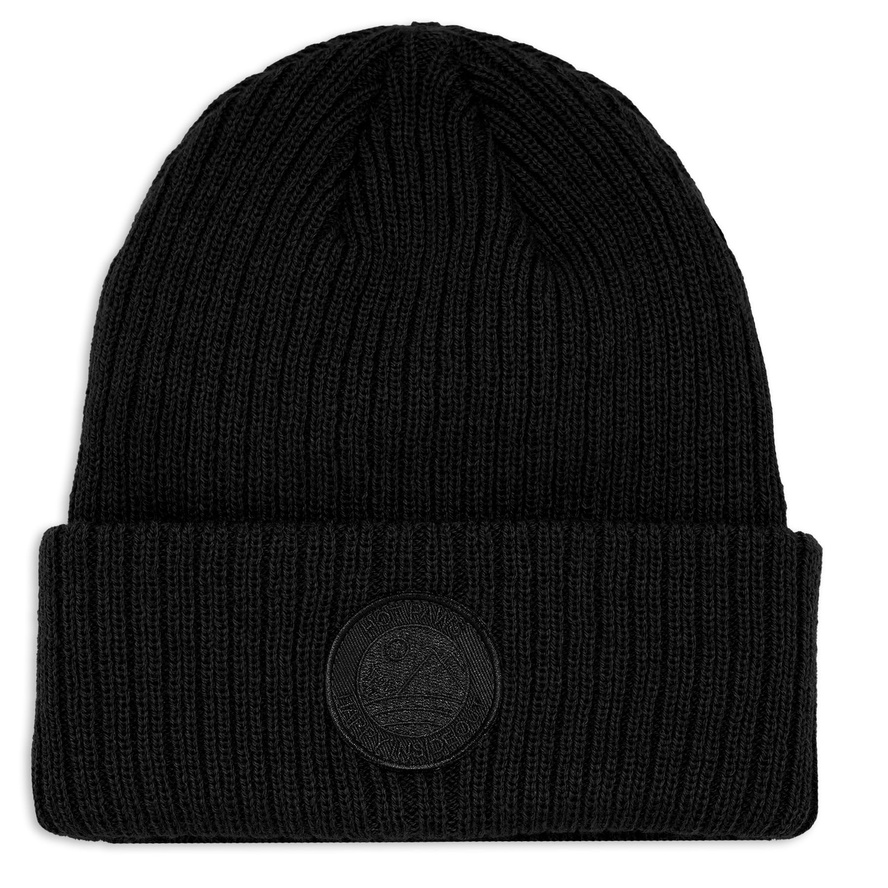 Embroidered Patch Toque - Men