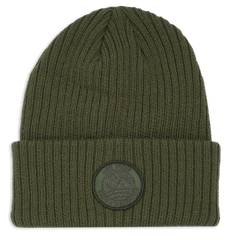 Bonnet en tricot avec écusson brodé – Homme