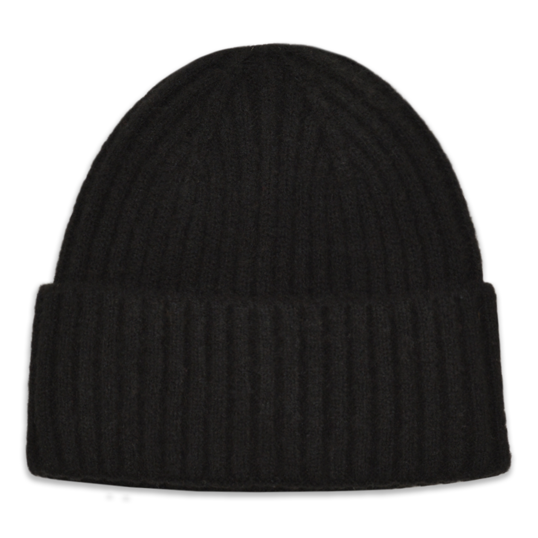 Soft Ribbed Knit Hat - Men
