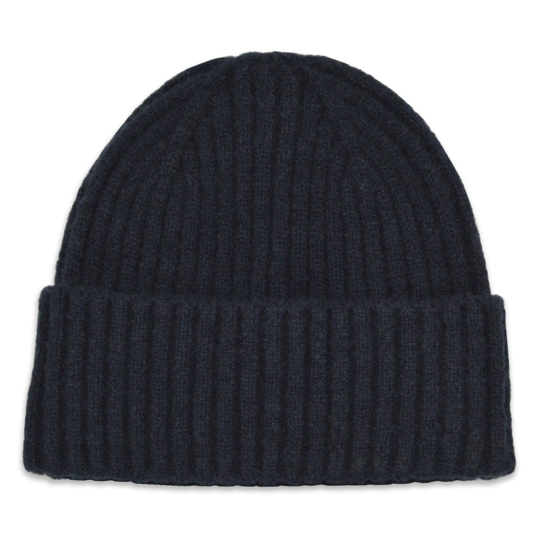 Soft Ribbed Knit Hat - Men