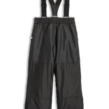 Hot Paws Black Boy's Winter Snow Pants with straps and Reflective Features