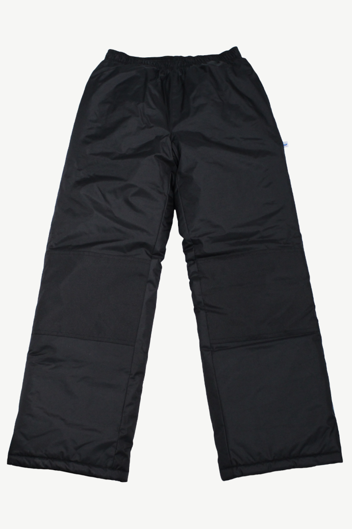 Hot Paws Black Boy's Winter Snow Pants with Reflective Features
