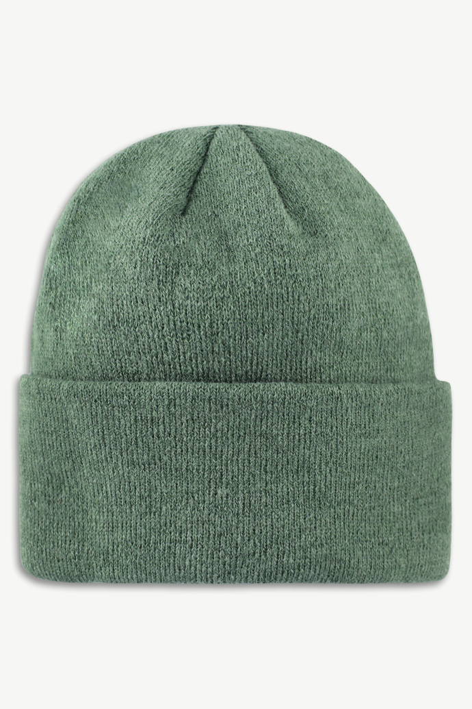 Hot Paws Girls Green Hat With Fold-up Brim