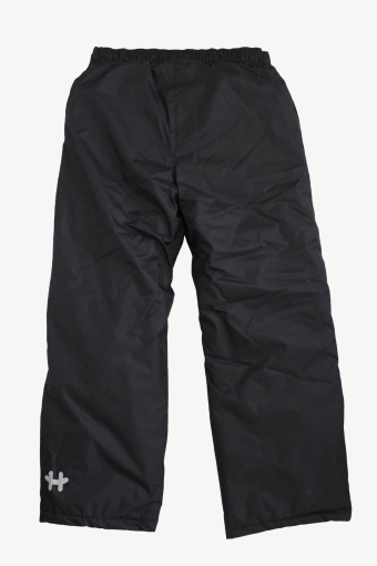 Hot Paws Black Girl's Winter Snow Pants with Reflective Features