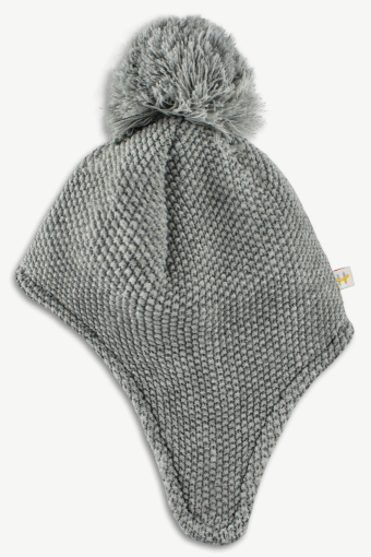 Hot Paws Infant Children Pebble Mix Toque Pom-Pom
