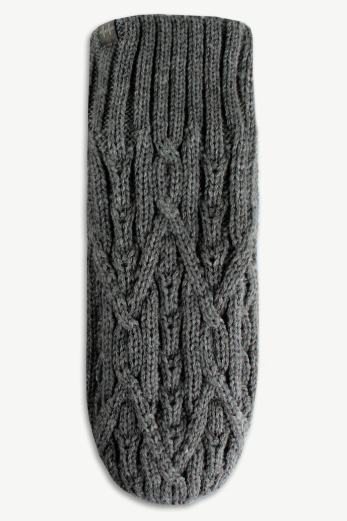 Women s Braided Knit Mittens Hot Paws