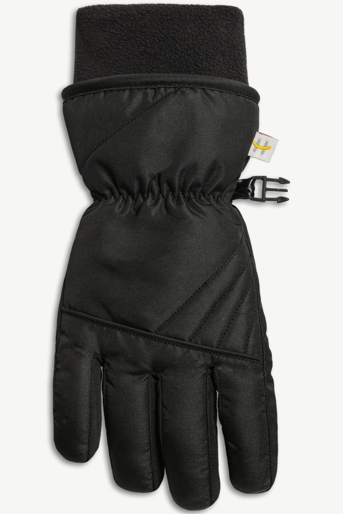 Hot Paws Black Comfy Winter Gloves for Women
