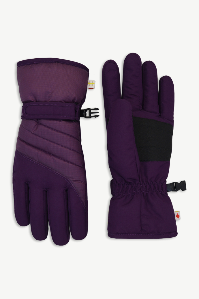 Womens purple winter gloves cheap