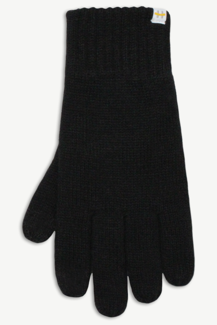 Woolen gloves (Black) 