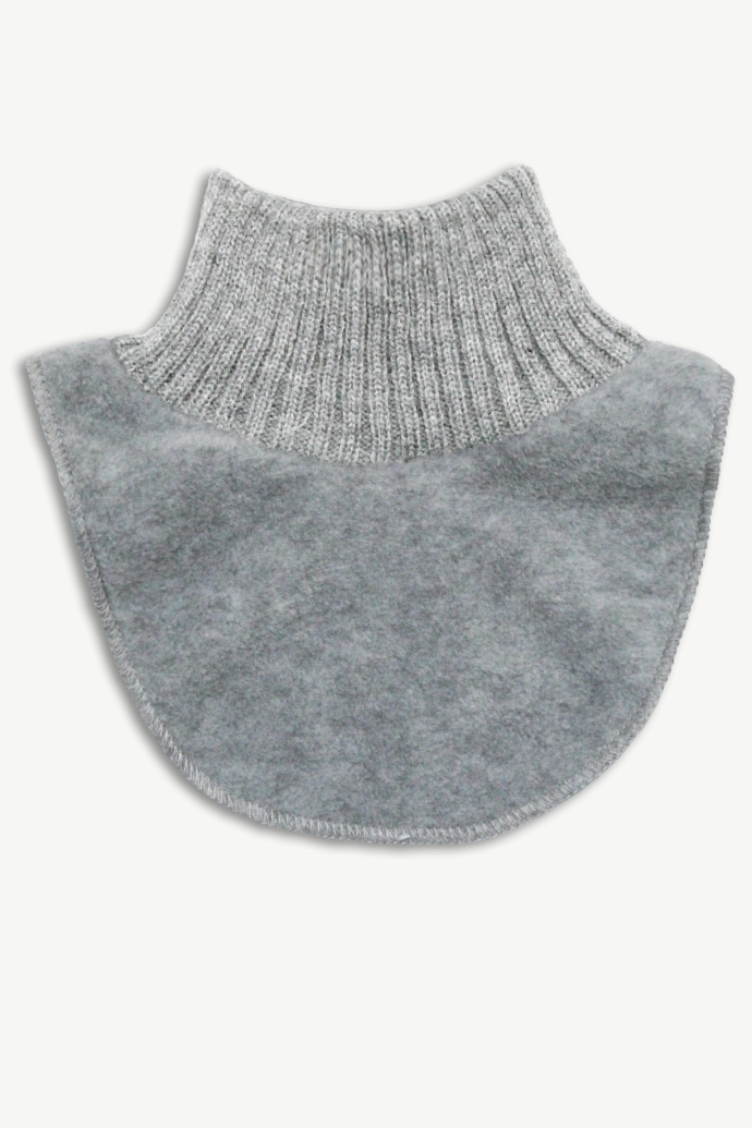 Hot Paws Fleece Infant Dickie Pebble Mix Gray Neck Warmer