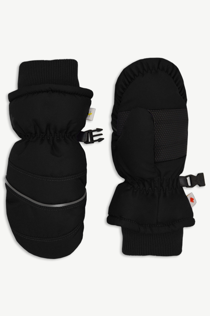 Toddler waterproof mittens with string top