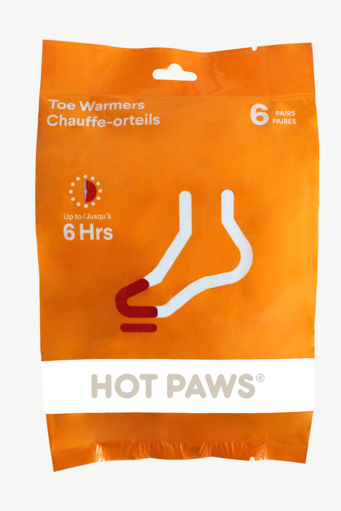 Hot Paws 6 pairs of Toe Warmers up to 6 hours